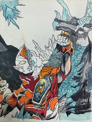儿童画机器人大战怪兽4.jpg